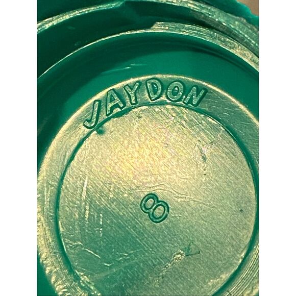 Vintage 1970’s Jaydon Tulip Salt and Pepper Shakers Yellow/ Green - Picture 10 of 10